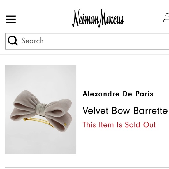 Alexandre De Paris Hair Barrette - Picture 2 of 3